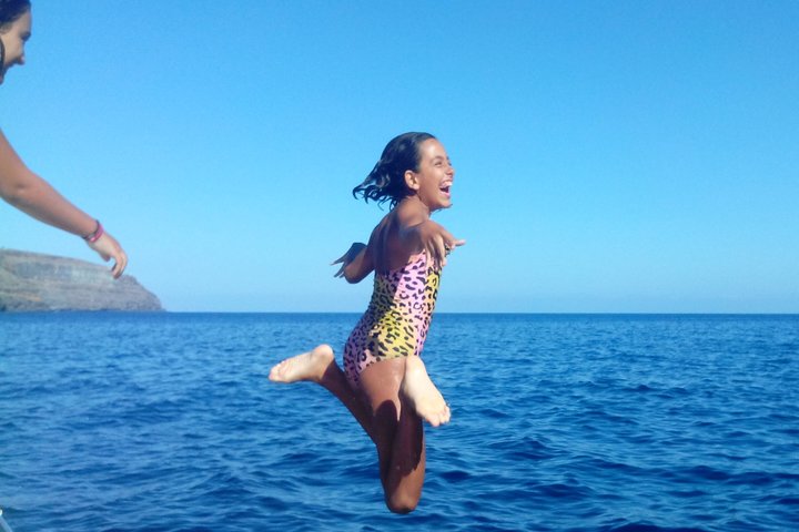 Family outing in the south of La Gomera