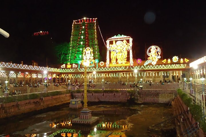 Night Ceremony in Madurai Meenakshi Amman Temple