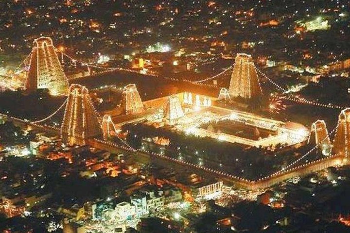 Night Ceremony in Madurai Meenakshi Amman Temple