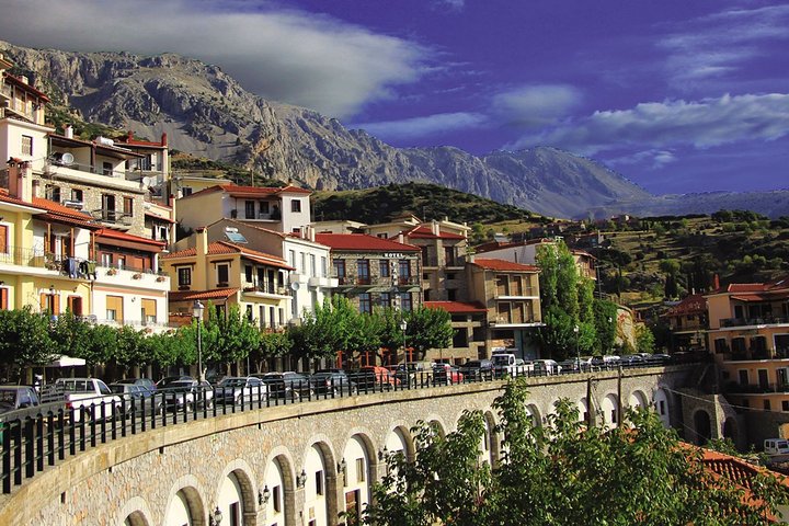 Delphi Day Trip Ancient Oracle & Scenic Mountain Views Arachova