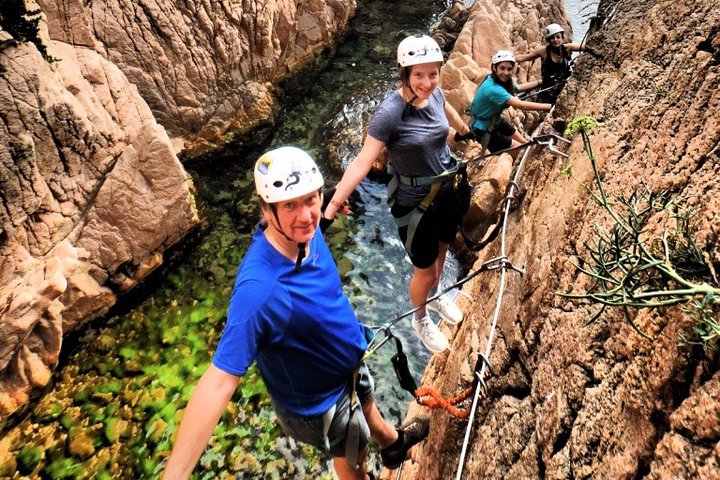 Via ferrata Cala del Molí in Sant Feliu de Guíxols