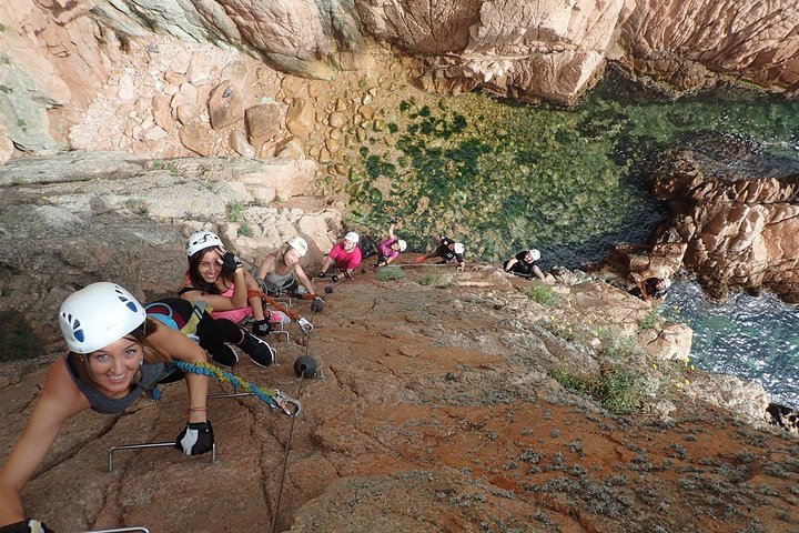 Via ferrata Cala del Molí in Sant Feliu de Guíxols