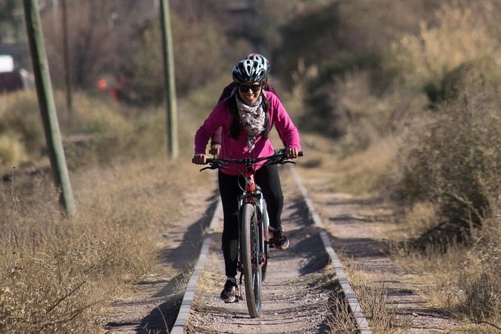 Mountain biking in the surroundings of Tilcara