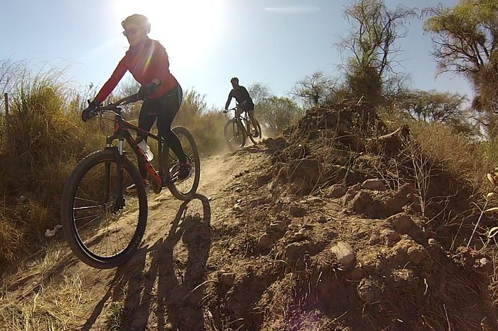 Mountain biking in the surroundings of Tilcara