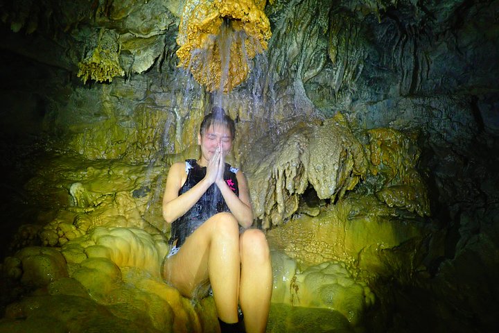 Okinawa Miyako Half Day Pumpkin Cave Caving and Kayaking