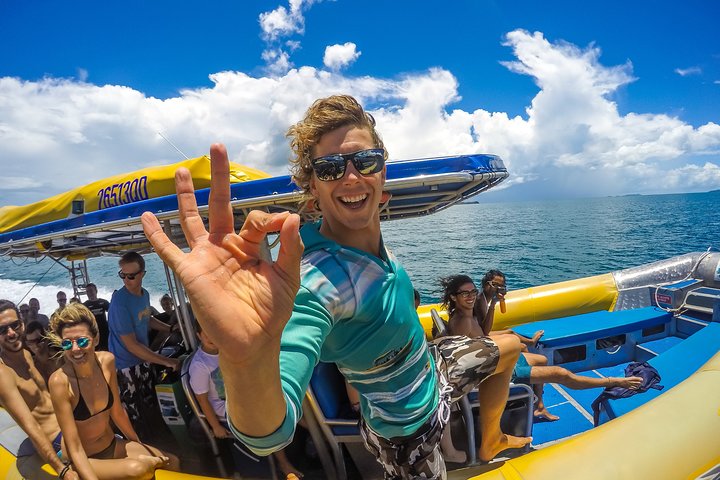 Ocean Rafting: Whitehaven Beach, Snorkelling & Hill Inlet Lookout