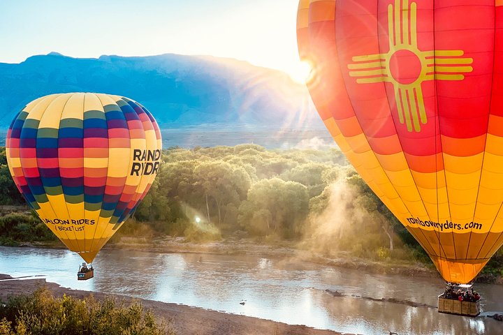 Albuquerque Hot Air Balloon Ride at Sunrise