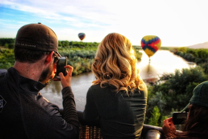 Albuquerque Hot Air Balloon Ride at Sunrise