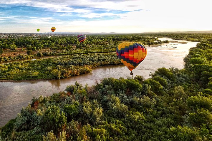 Albuquerque Hot Air Balloon Ride at Sunrise