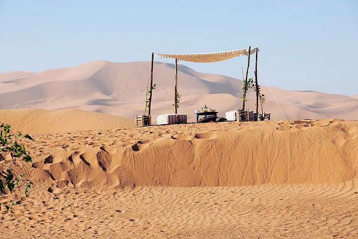Overnight in Desert Camp with Camel Ride All meals &sandboarding