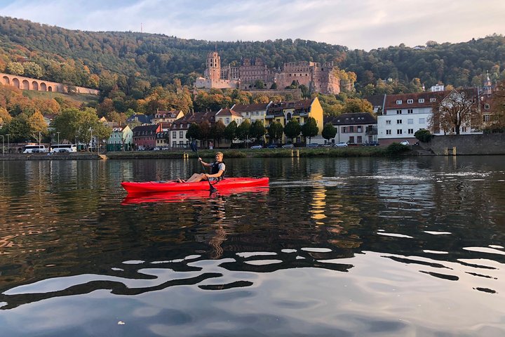 Kayak-Tour in Heidelberg on river Neckar