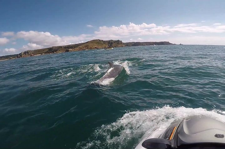 Escorted Coastal Tour by Jet Skis from St. Aubin