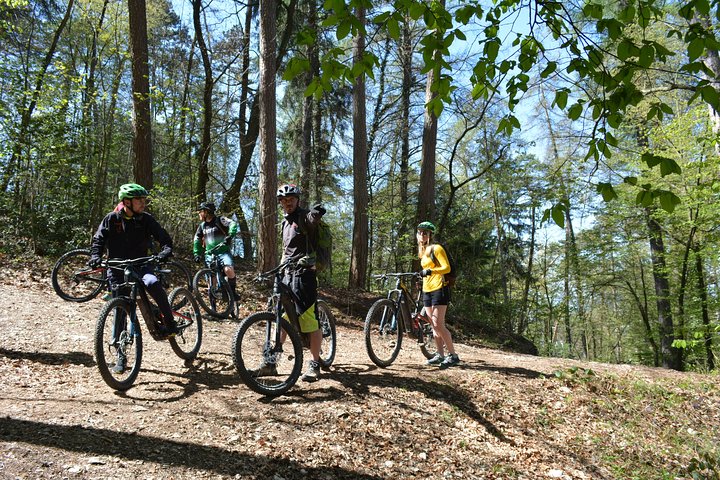 Electric mountain biking in Annecy