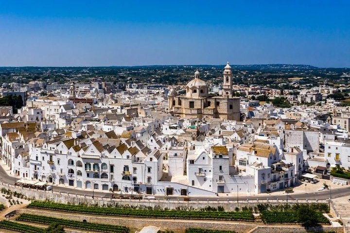 Private Wine Tour from Ostuni with Lunch including Alberobello and Locorotondo