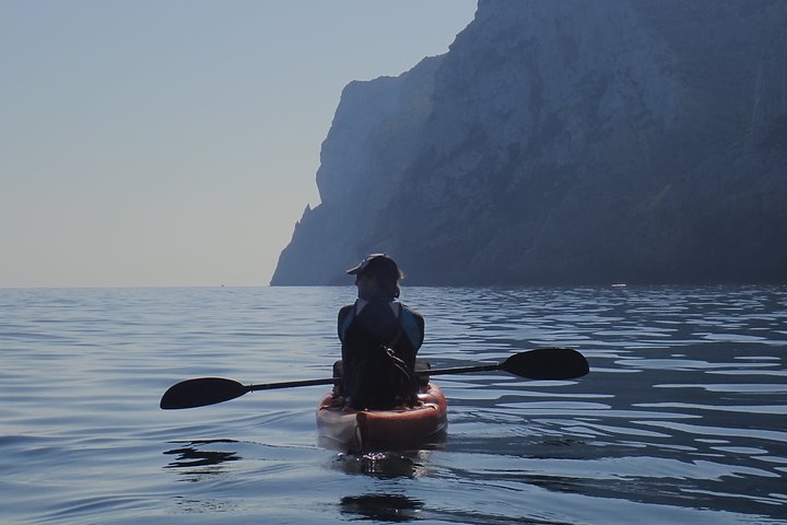 Kayak and snorkel excursion to Cova Tallada
