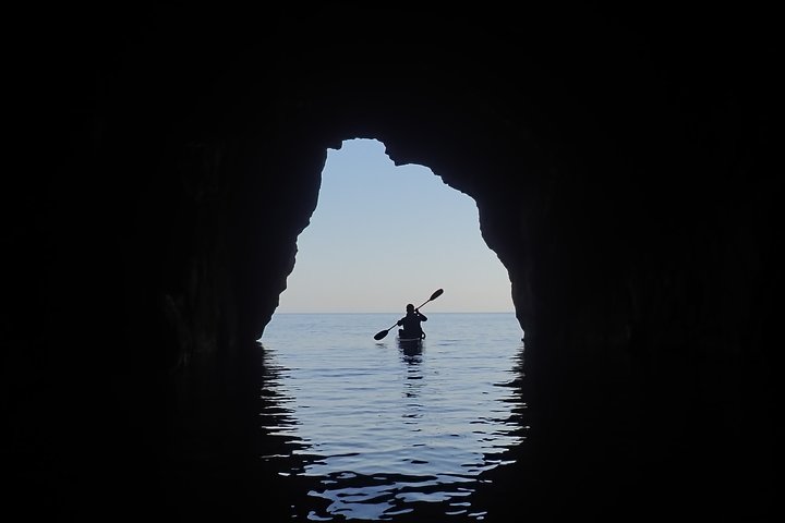 Kayak and snorkel excursion to Cova Tallada