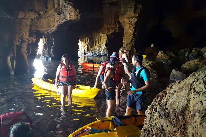 Kayak and snorkel excursion to Cova Tallada