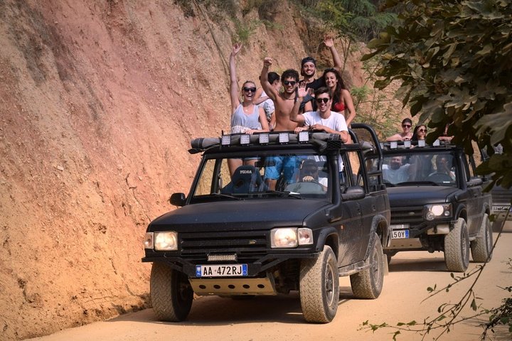 Saranda Jeep Tour, Blue Eye, Castle, Secret Beach & Off-Road