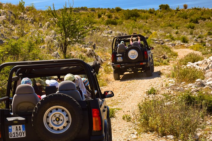 Saranda Jeep Tour, Blue Eye, Castle, Secret Beach & Off-Road