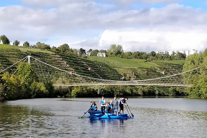SUP BASIC COURSE Stuttgart Neckar Stand Up Paddling / Paddling Adventure Jones Tours