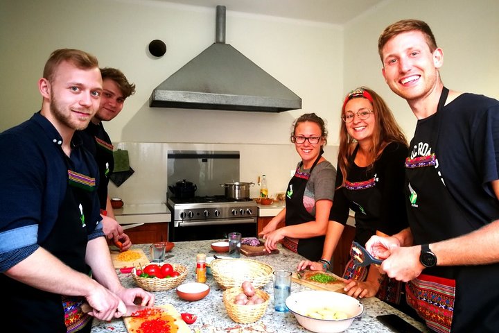 Traditional Bolivian Cooking Class w/ Cocktail Making by La Boca del Sapo, Sucre