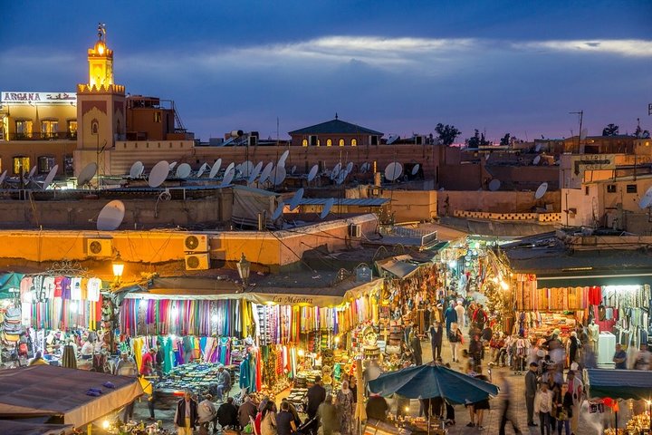 Marrakech Guided Day Trip from Agadir: Medina & Souks Tour
