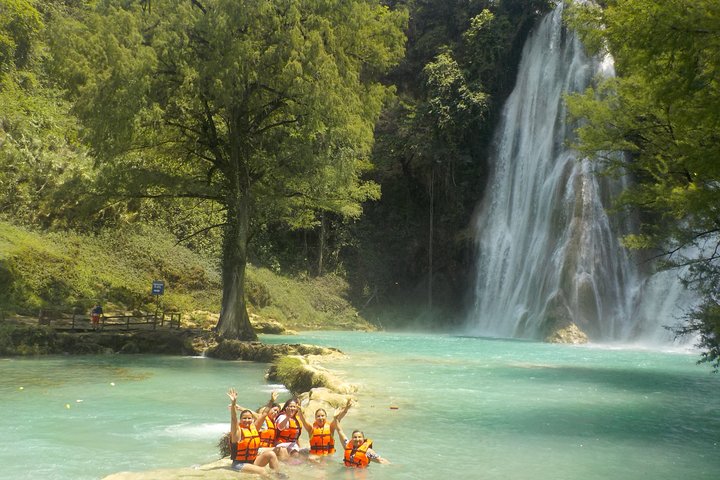 Micos waterfalls and old mines