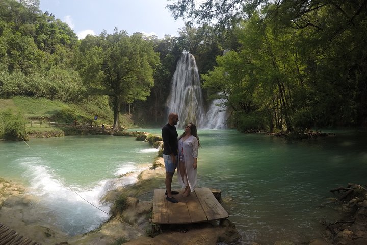 Micos waterfalls and old mines