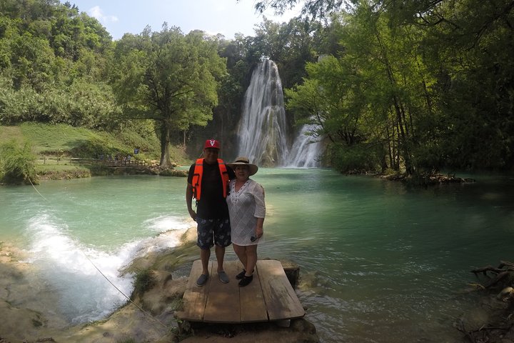 Micos waterfalls and old mines