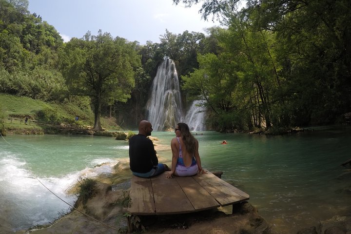 Micos waterfalls and old mines