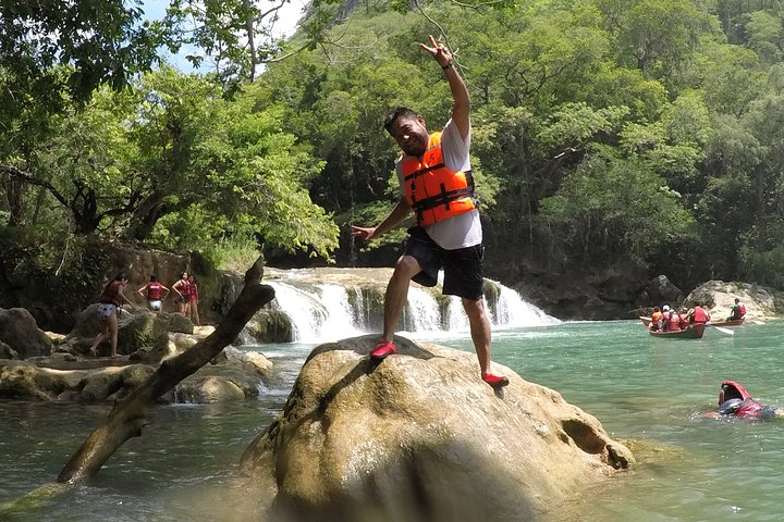 Micos waterfalls and old mines