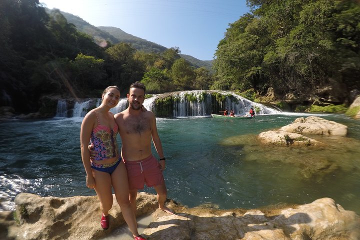 Micos waterfalls and old mines