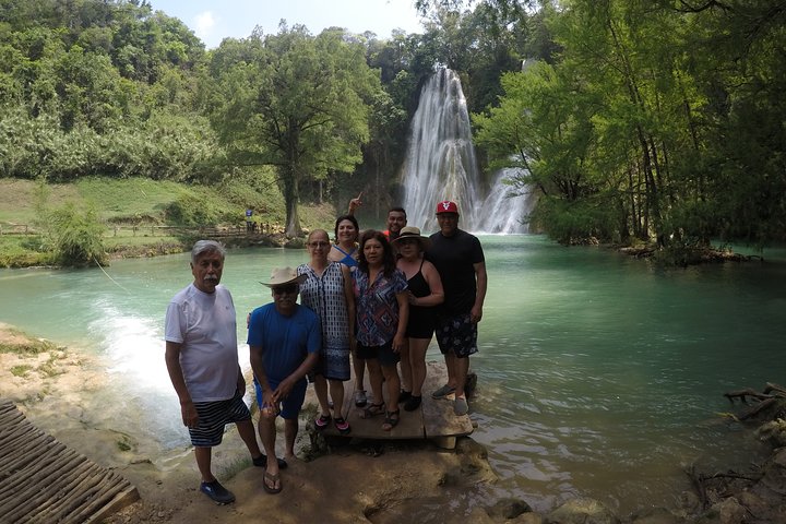 Micos waterfalls and old mines