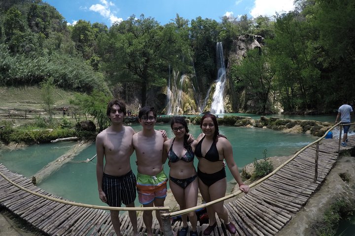 Micos waterfalls and old mines