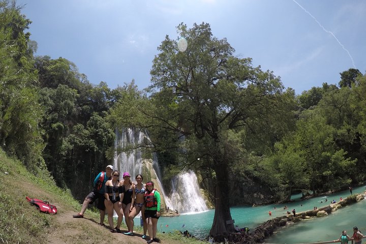 Micos waterfalls and old mines