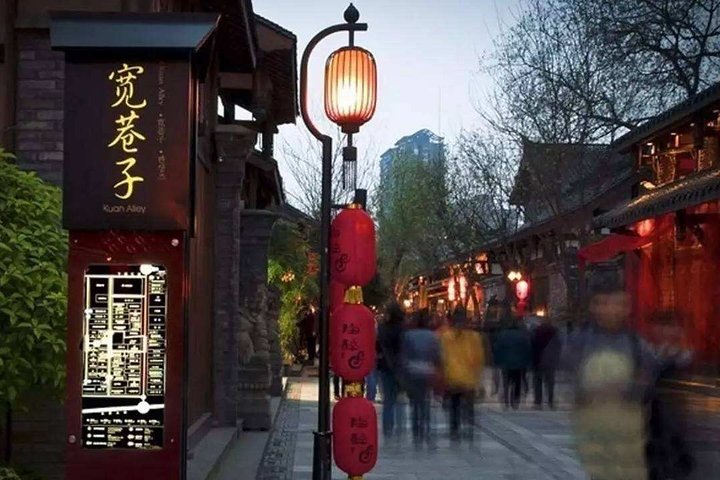 Private Chengdu Highlights Day Trip: Panda Base and City from Chongqing by Train