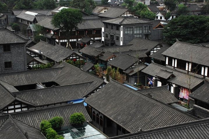 Private Chengdu Highlights Day Trip: Panda Base and City from Chongqing by Train