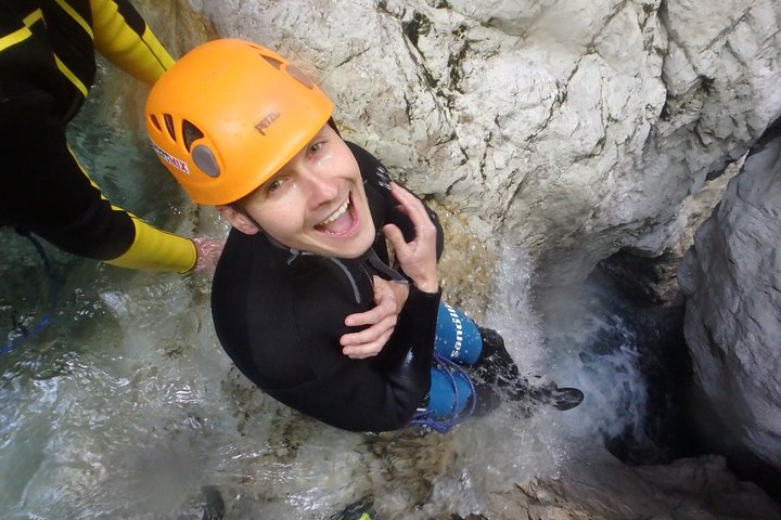 Canyoning in Susec Gorge from Bovec