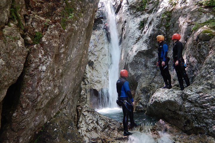 Canyoning in Susec Gorge from Bovec