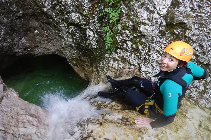 Canyoning in Susec Gorge from Bovec