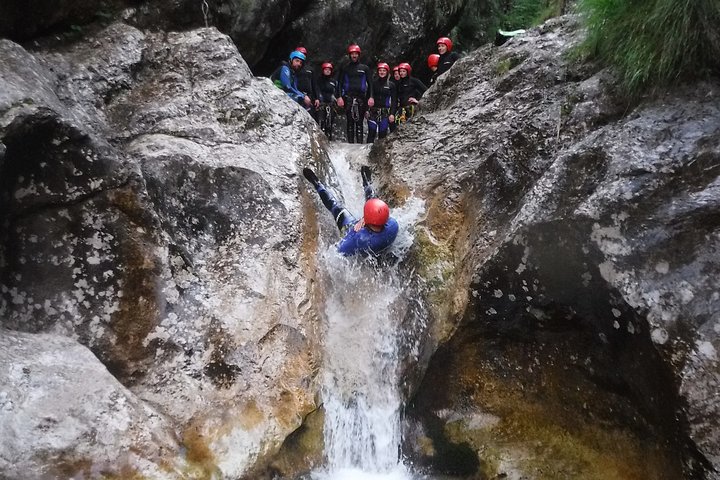 Canyoning in Susec Gorge from Bovec