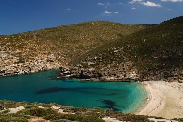 Small-Group Guided Hiking Tour in Andros with picnic on the beach