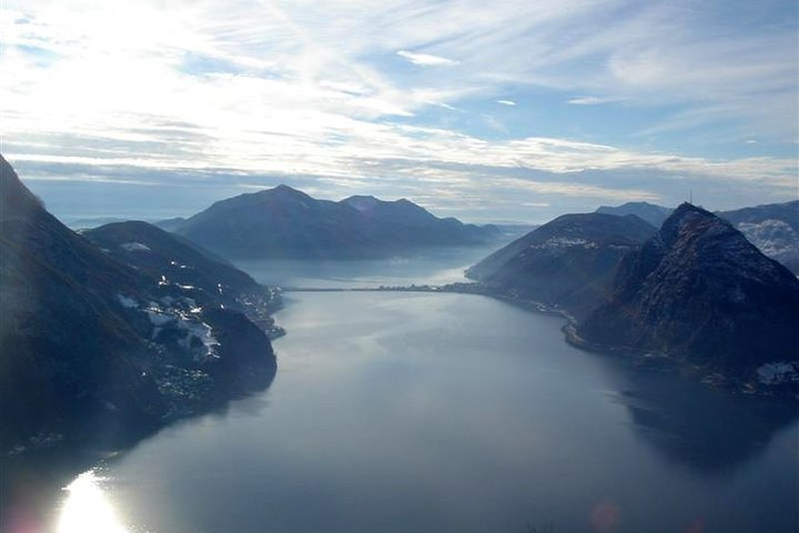 Lugano Mount Bre Lake Lugano private guided tour, from Lugano.
