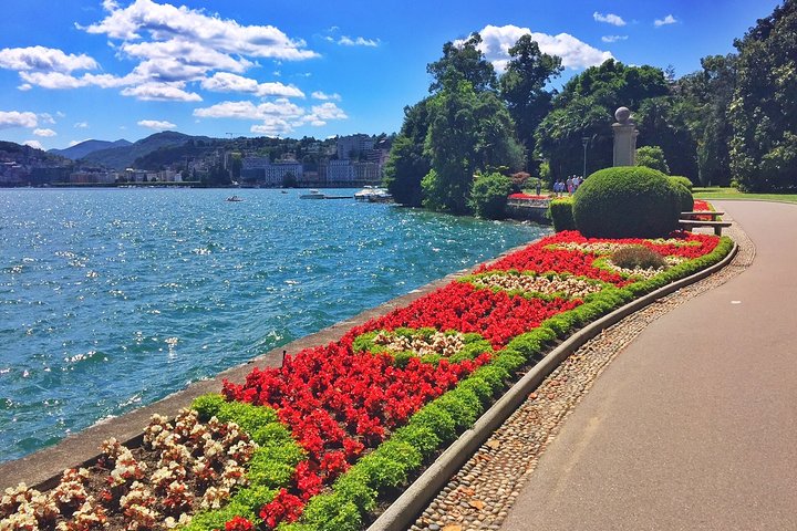 Lugano Mount Bre Lake Lugano private guided tour, from Lugano.