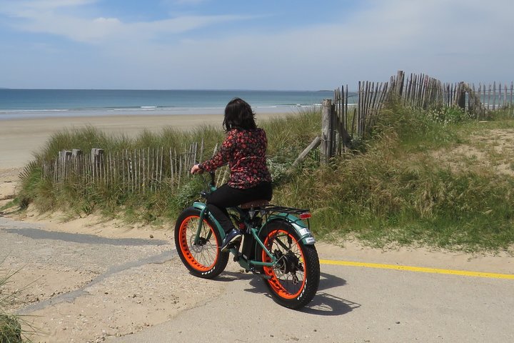 Electric Fatbike - 3H00 GPS-guided circuit"Carnac"