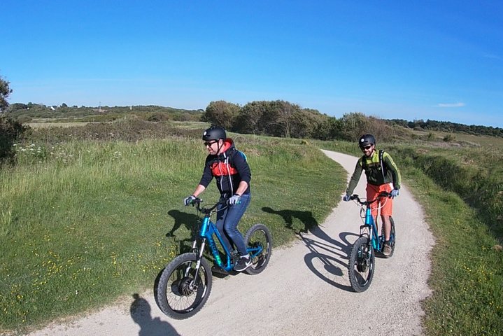 Off-road electric scooter-2h30 guided by GPS- "Carnac"