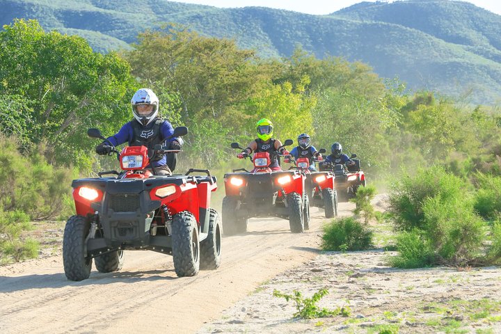 Cabo 4x4 ATV Tour with Tequila Tasting and Mexican Buffet Lunch