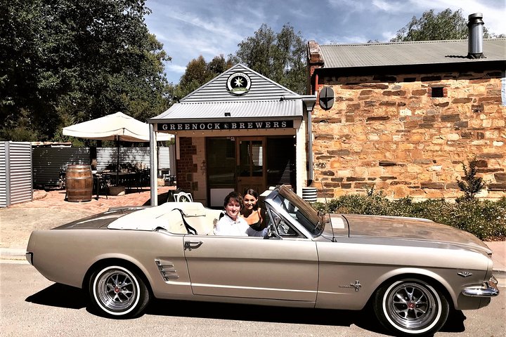 Classic Mustang Convertible Barossa Valley Half Day Private Tour For 2