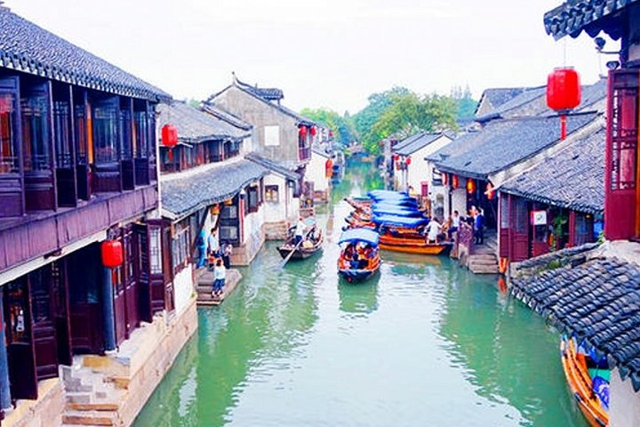 4-Hour Zhouzhuang Water Town Private Tour from Suzhou with Boat Ride
