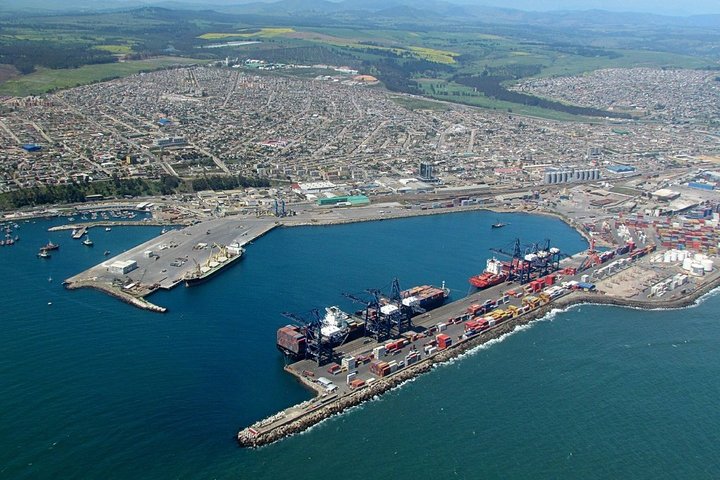 San Antonio Port to Santiago Airport or Hotel Private Transfer